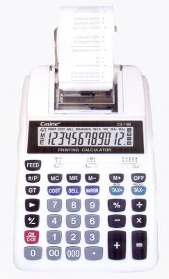 CASIO Calculatrice imprimante professionnelle 12 chiffres DR 420