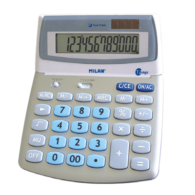Calculatrice milan 12 chiffre